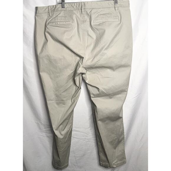 Talbots Womens Size 18W Tan Relaxed Chino Dress Slacks - Picture 4 of 7
